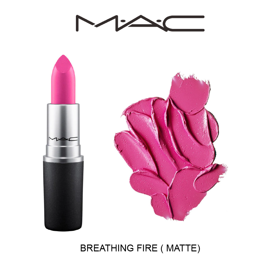 Mac Matte Lipstick-Breathing Fire
