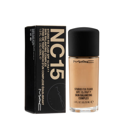 Mac Studio Fix Fluid SPF 15 Foundation NC15