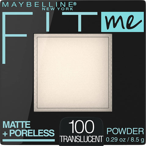 Maybelline Fit Me Matte+ Poreless Face Powder- 100 Translucent