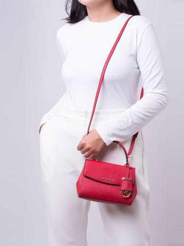 Michael Kors Ava Extra-small Saffiano Leather Crossbody Bag