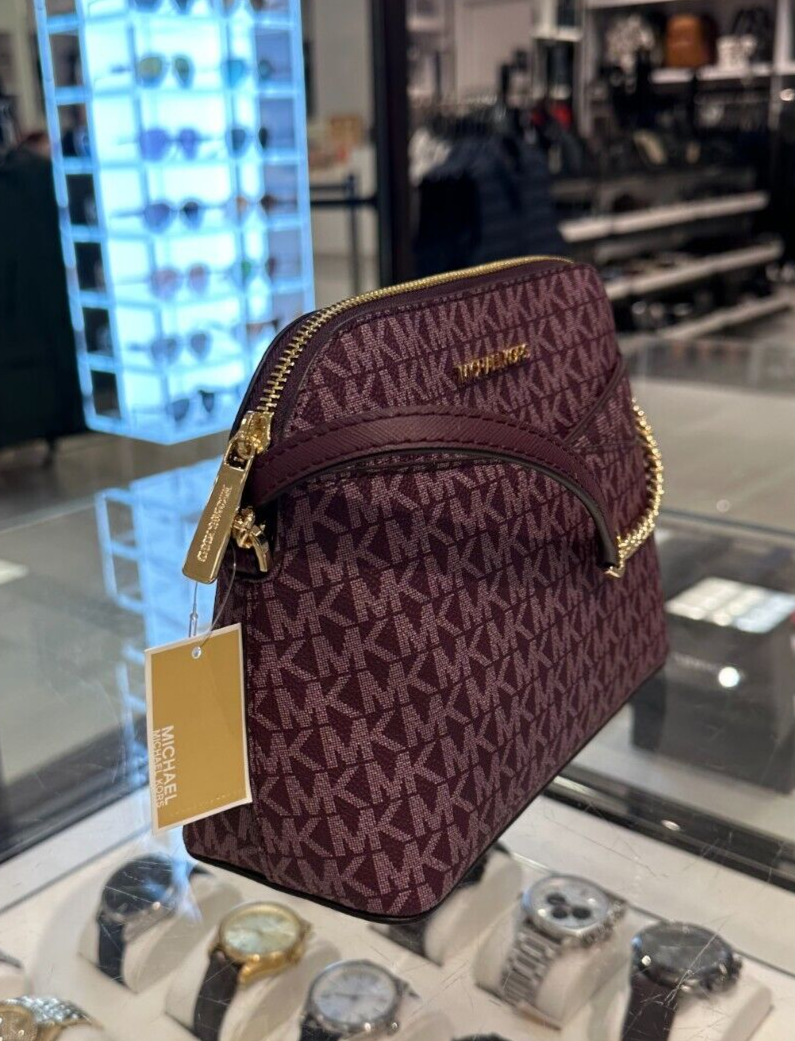 Michael kors crossbody bordeaux deals