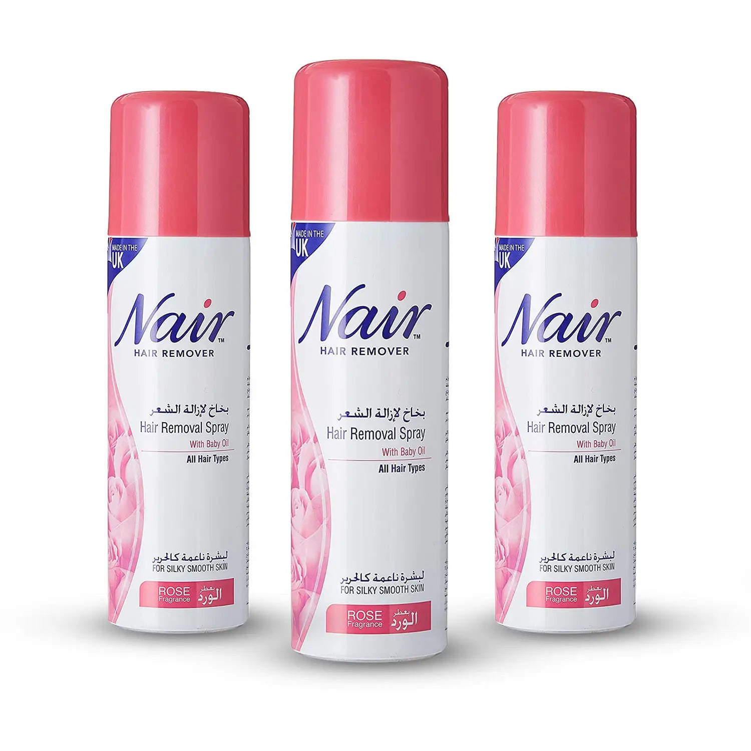 Nair Hair Remover Spray- Rose 200ml