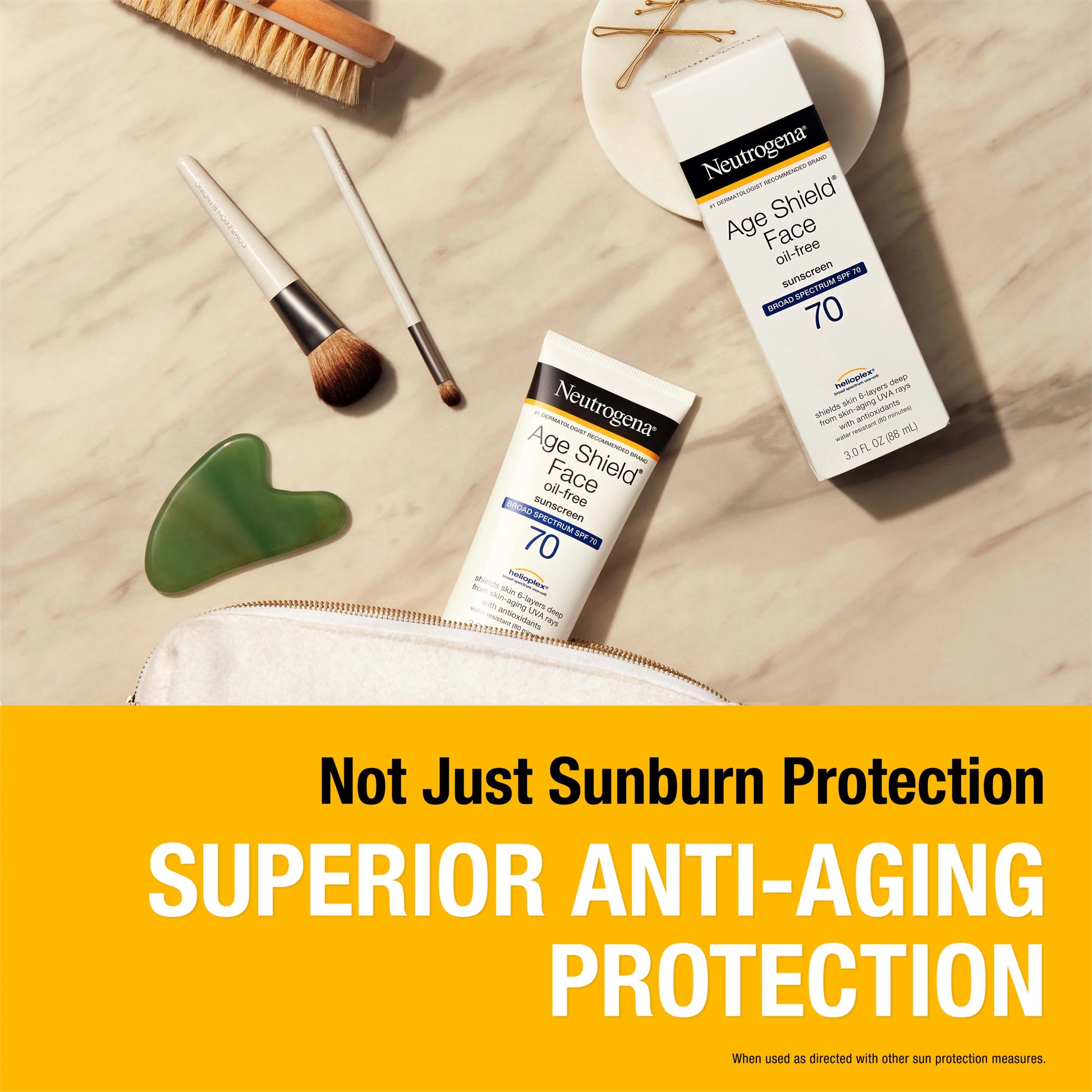 Neutrogena Age Shield Face Oil Free Sunscreen SPF70 88ml