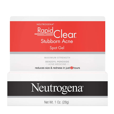 Neutrogena Rapid Clear Stubborn Acne Spot Treatment Gel With Acne Treatment 28g