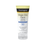 Neutrogena Sheer Zinc Face Mineral Sunscreen SPF50 59ml