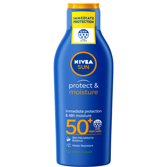 Nivea Protect and Moisture Sun Lotion SPF50, 200ml