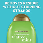 OGX Extra Strength Refreshing Scalp + Teatree Mint Conditioner 385ml