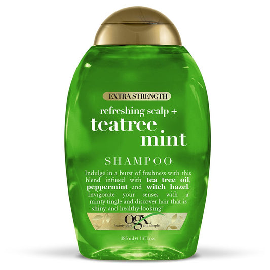 OGX Extra Strength Refreshing Scalp Teatree Mint Shampoo 385ml