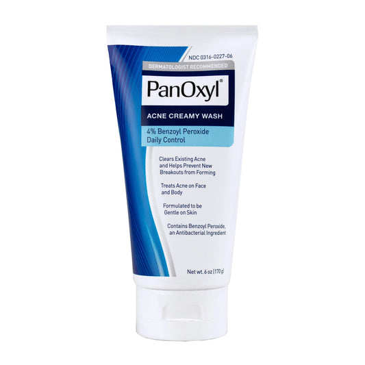 PanOxyl Benzoyl Peroxide 4% Daily Control Acne Creamy Wash 170g