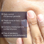 PanOxyl Benzoyl Peroxide 4% Daily Control Acne Creamy Wash 170g