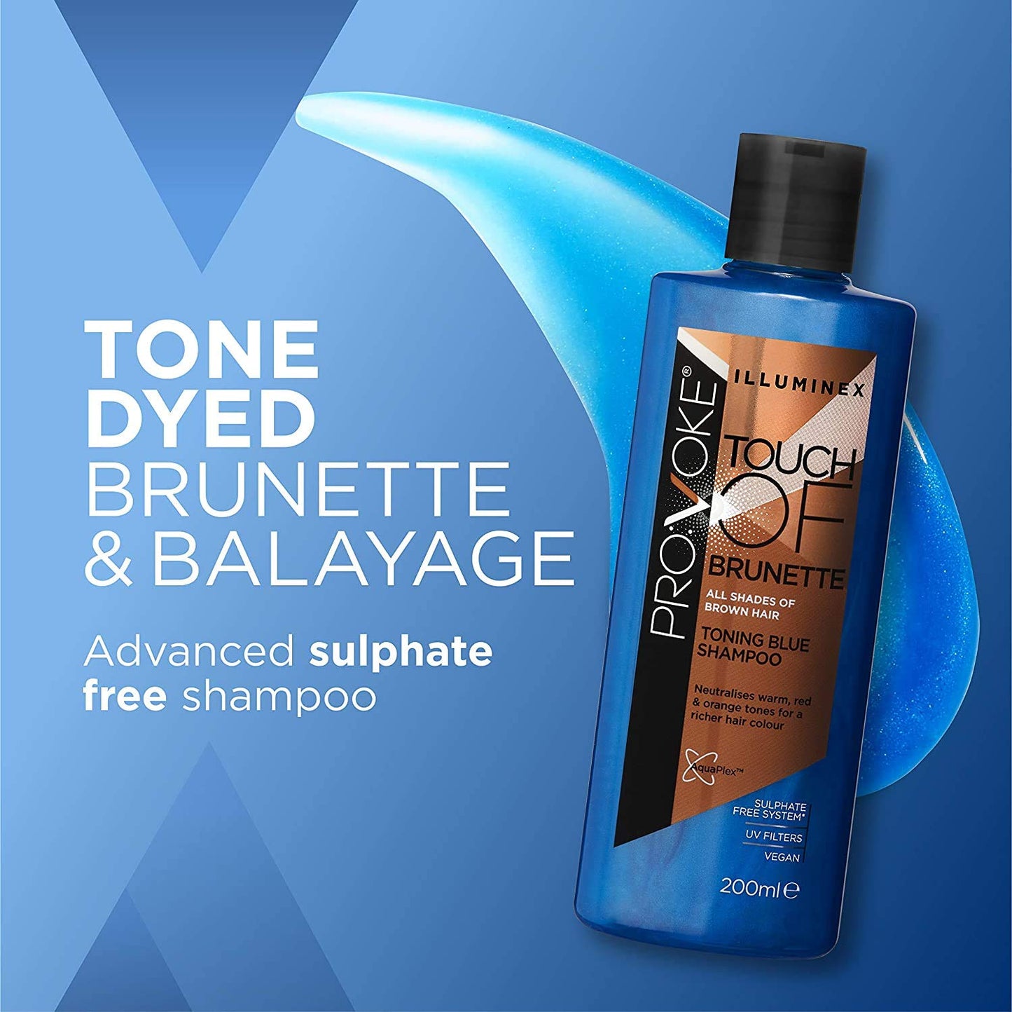 ProVoke Touch Of Silver Illuminex Toning Blue Shampoo 200ml