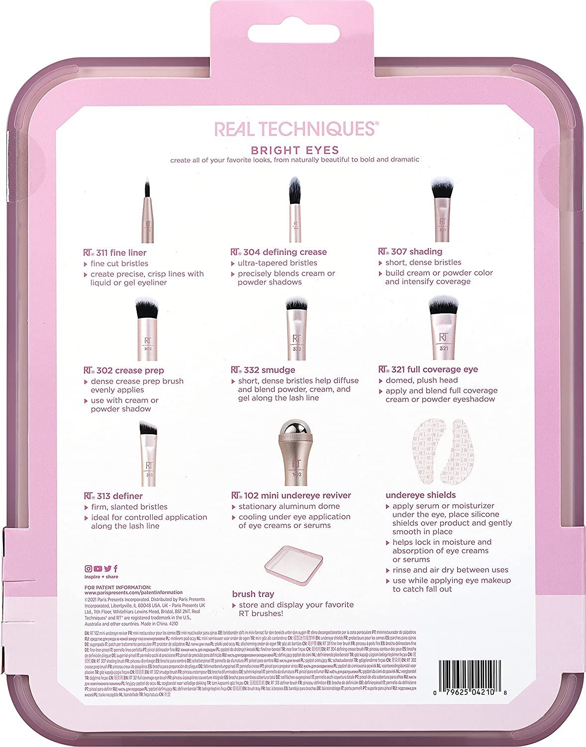 Real Techniques Bright Eyes Brush Set