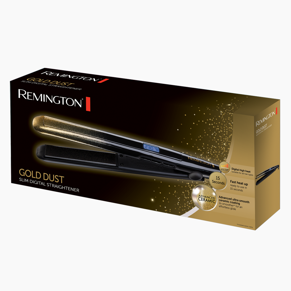 Remington Gold Dust Slim Digital Straightener S5208