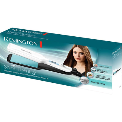 Remington Shine Therapy Wide Plate Straightener S8550