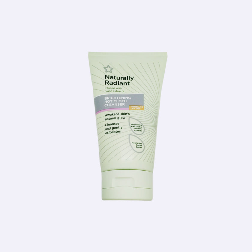 Superdrug Naturally Radiant Brightening Hot Cloth Cleanser