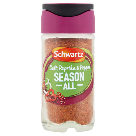 Schwartz Salt, Paprika & Pepper Season All 70g