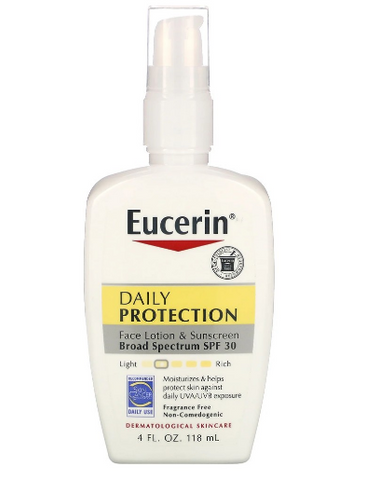 Eucerin Daily Protection Face Lotion & Sunscreen SPF 30 - 118ml
