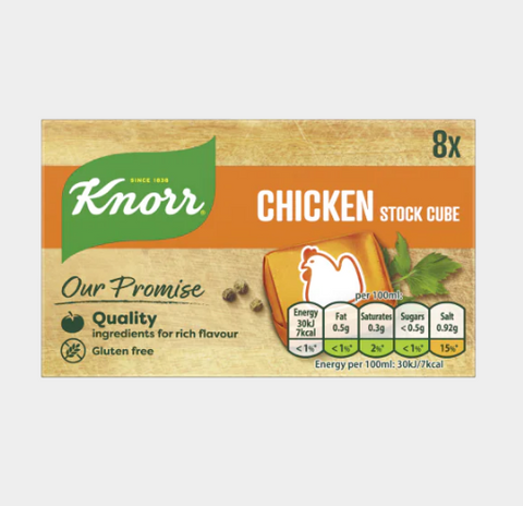 Knorr Chicken Stock Cubes (8x10g)