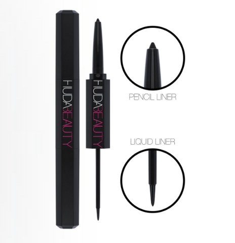 Huda Beauty Life Liner Duo Eyeliner Pencil & Liquid 1.5ml