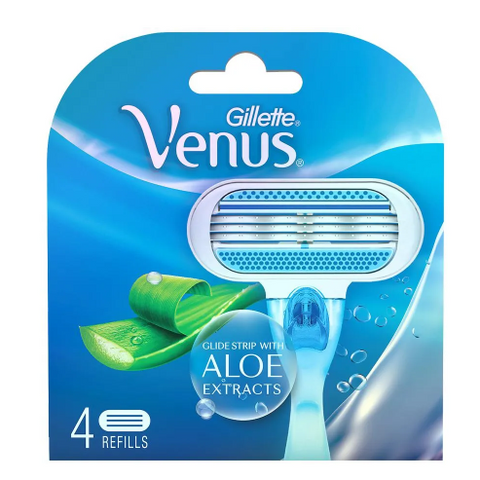 Gillette Venus Razor Blades for Women – 4 Pieces