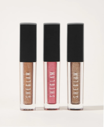 SHEGLAM Glitter Liquid Eyeshadow Trio In The Name Of Love