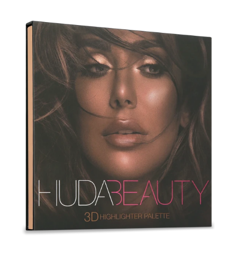 Huda Beauty 3D Highlighter Palette- Bronze Sands