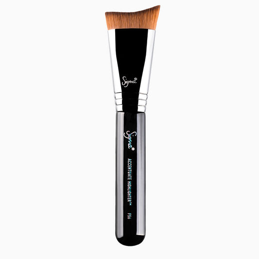 Sigma Beauty F56 Accentuate Highlighter™ Brush-Black/Chrome-Meharshop