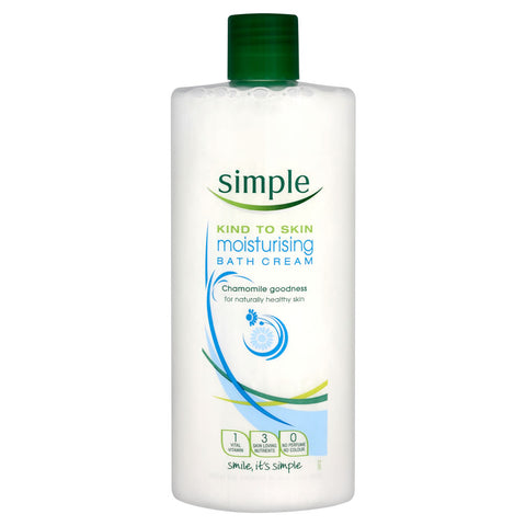 Simple Moisturising Bath Cream