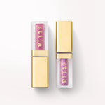 Stila Double Dip Suede Shade & Glitter & Glow Liquid Eye Shadows- Pink Martini