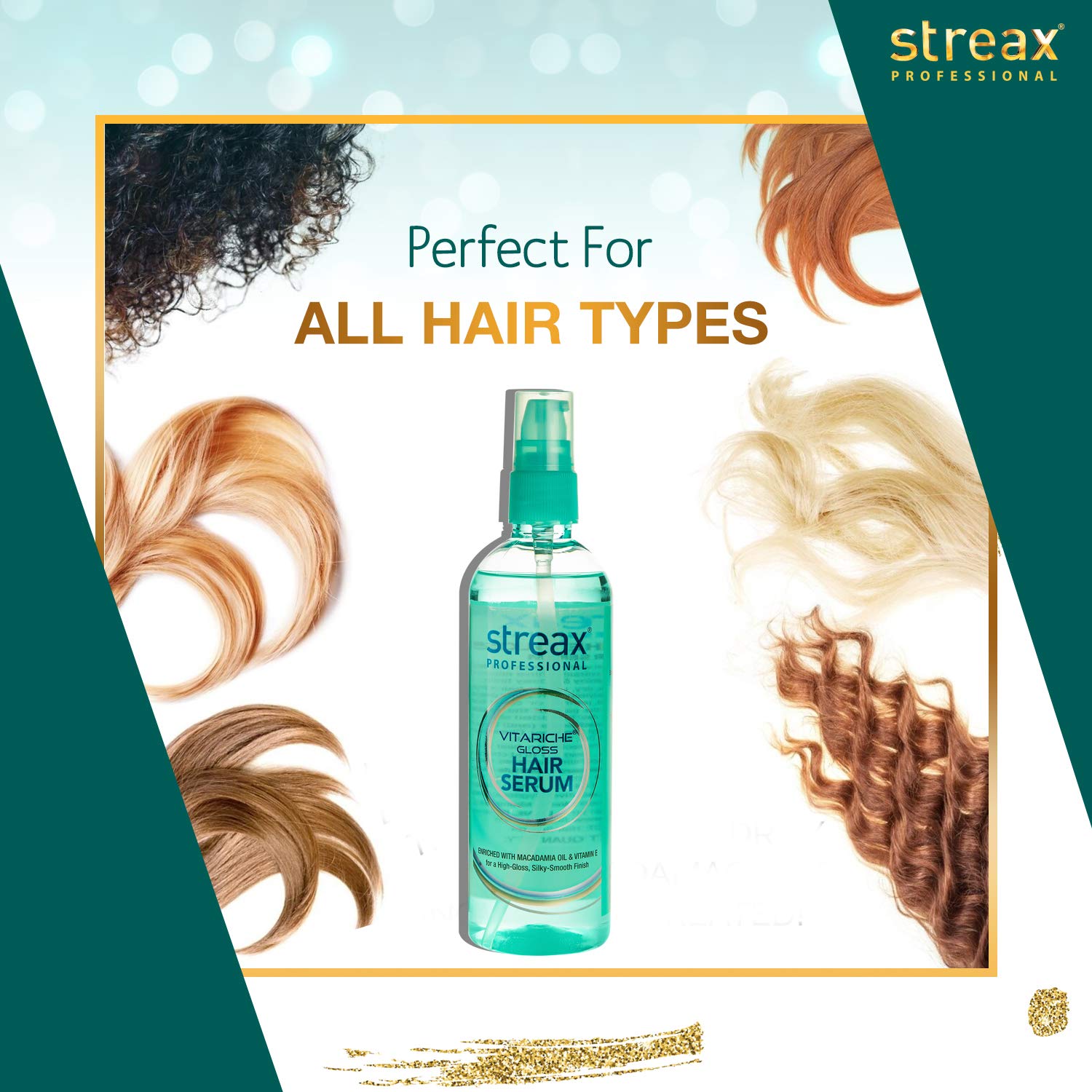 Streax Vitariche Gloss Hair Serum 45ml