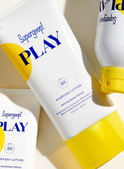 Supergoop Play Everyday Lotion Spf 50 with Sunflower Extract 162ml