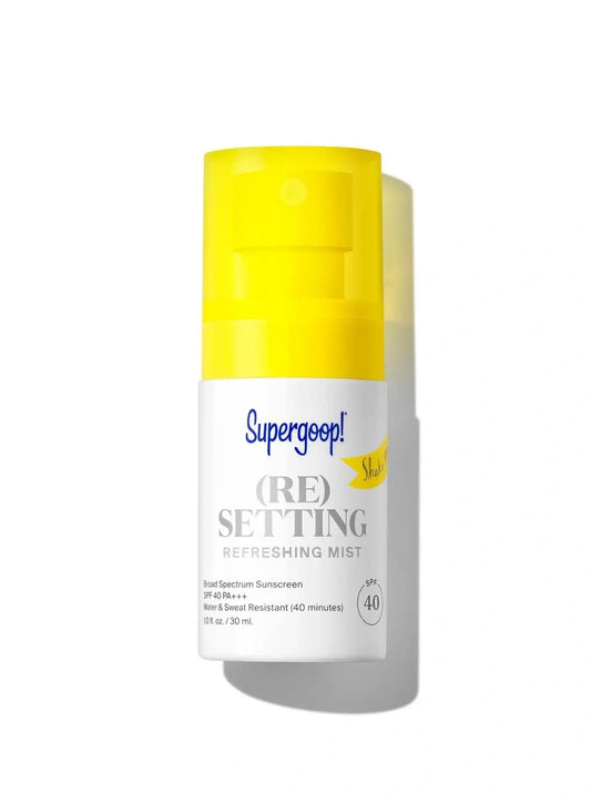 Supergoop Resetting Refreshing Mist Sunscreen SPF 40
