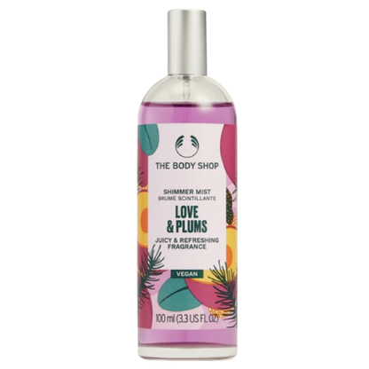 The Body Shop Love & Plums Shimmer Body Mist 100ml