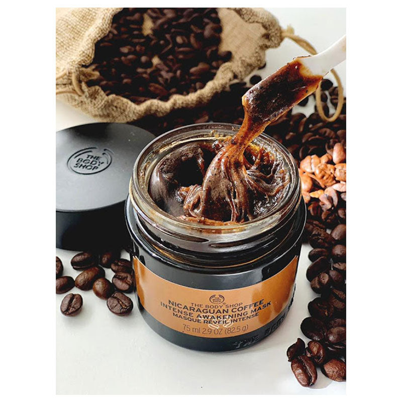 The Body Shop Nicaraguan Coffee Intense Awakening Mask-Meharshop