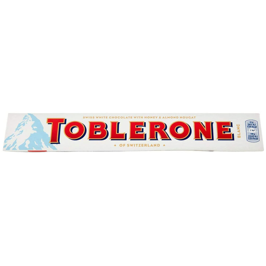 Toblerone White Chocolate 100g – Meharshop