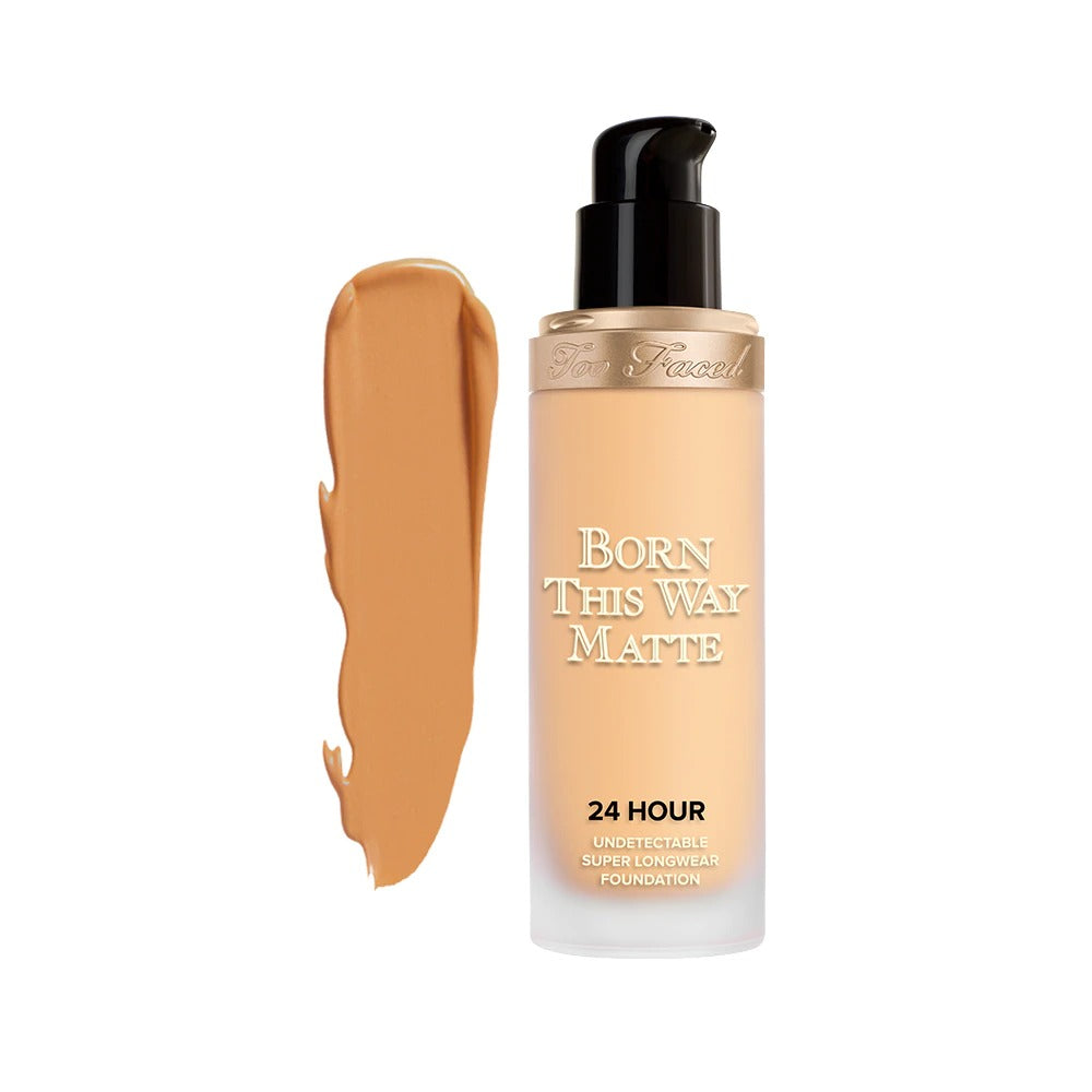Too Faced Born This Way 24-Hour Longwear Matte Finish Foundation- Golden Beige, 30ml