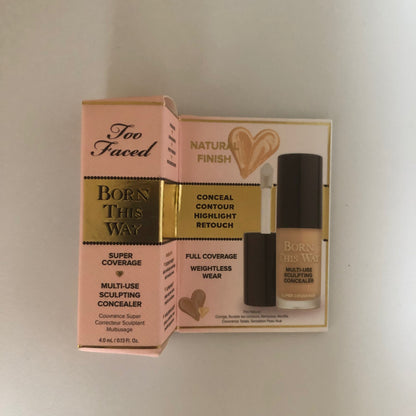 Too Faced Born This Way Super Coverage Concealer- Natural Beige 4ml