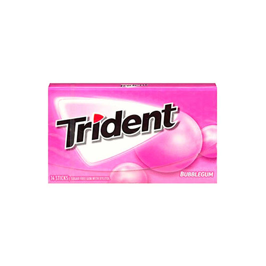 Trident Bubblegum Gum Flavor 14 Sticks