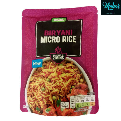 ASDA Biryani Micro Rice 250g