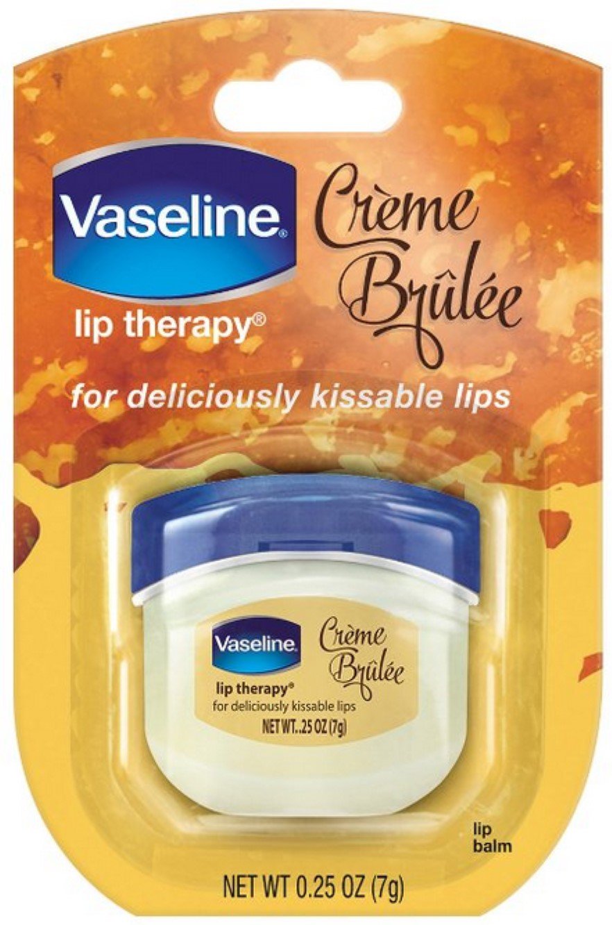 Vaseline Lip Therapy Lip Balm- Creme Brulee 7g