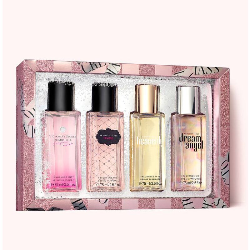 Victoria's Secret Luxury Fragrance Mists 4 Piece Gift Set