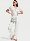 Victoria's Secret Mini Curve Bag- Palm Croc