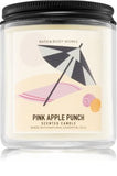 Bath & Body Works Pink Apple Punch Single Wick Candle