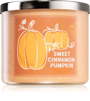 Bath & Body Works Sweet Cinnamon Pumpkin 3-Wick Candle