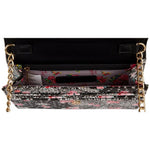 Betsey Johnson Black Floral Crossbody Wallet/Bag