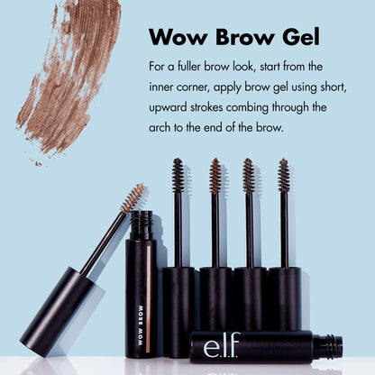 e.l.f Cosmetics Wow Brow Gel- Deep Brown 3.5g