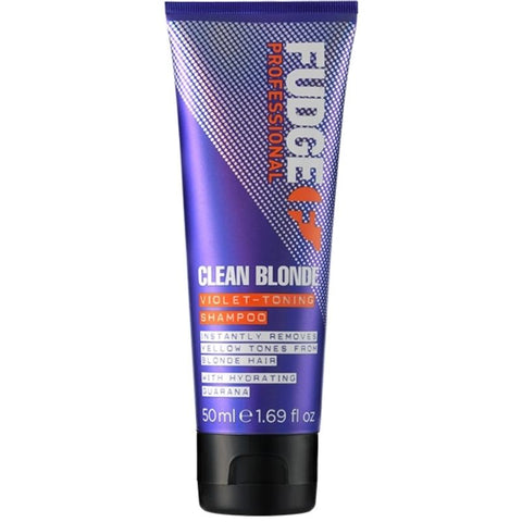 Fudge Professional Clean Blonde Violet-Toning Blond Hair Shampoo 50ml