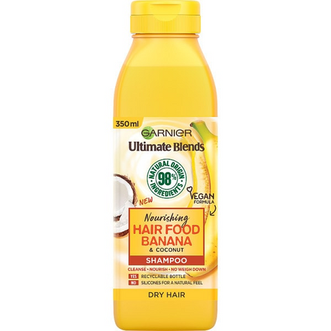 Garnier Ultimate Blends Hair Food Banana & Coconut Shampoo 350ml