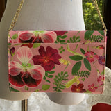 Betsey Johnson Blush Floral Crossbody Wallet/Bag