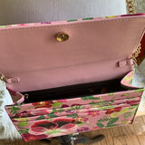 Betsey Johnson Blush Floral Crossbody Wallet/Bag